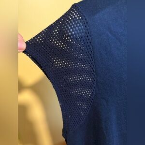 Ralph Lauren mesh cap sleeve top-XL-NWOT